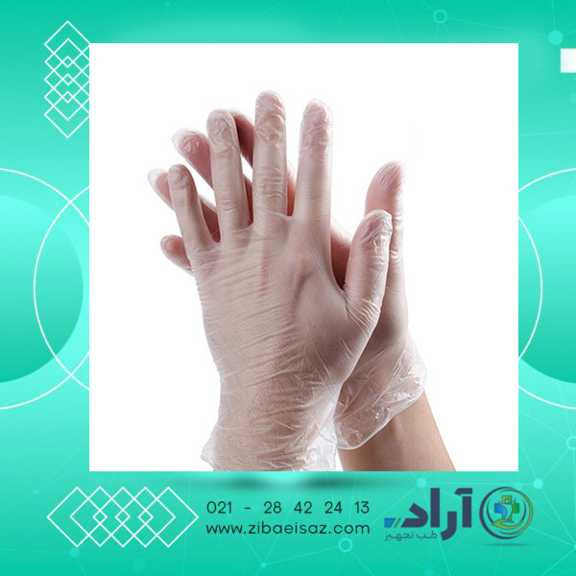 دستکش وینیل/ انتخابی اقتصادی ایمن و بدون حساسیت پوستی 3 دستکش وینیل